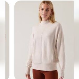 ATHLETA WOMEN'S APOLLO CREWNECK SWEATSHIRT OVERSIZE LIKE NEW S